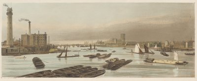 Lontoo sellaisena kuin se on: Westminster, Waterloo Bridgeltä tekijältä Thomas Shotter Boys
