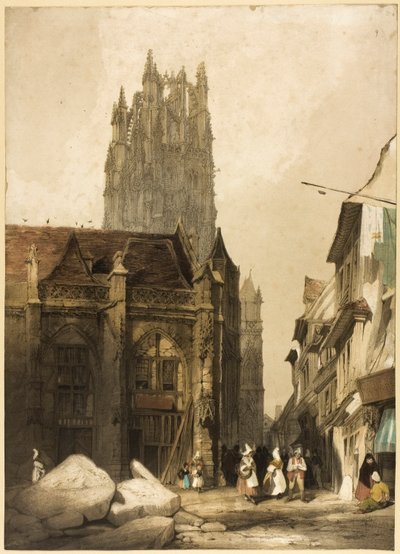 Kuvankaunis arkkitehtuuri Pariisissa, Gentissä, Antwerpenissä, Touenissa jne. tekijältä Thomas Shotter Boys