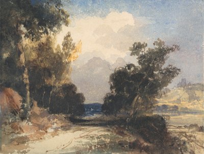 Näkymä Arundelin linnan lähellä tekijältä Thomas Shotter Boys