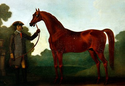 Charles Wilsonin arabialainen ja sulhanen (öljy kankaalle). tekijältä Thomas Spencer