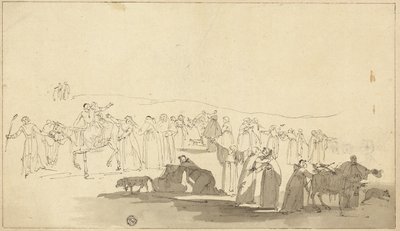 Canterburyn pyhiinvaeltajat tekijältä Thomas Stothard