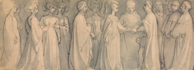 Keskiaikaisten häiden friisi tekijältä Thomas Stothard