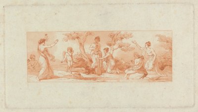 [Yksi kohteesta] Kaksi albumia, jotka sisältävät yhteensä 213 Stothardin piirustusta kirjakuvituksia varten tekijältä Thomas Stothard