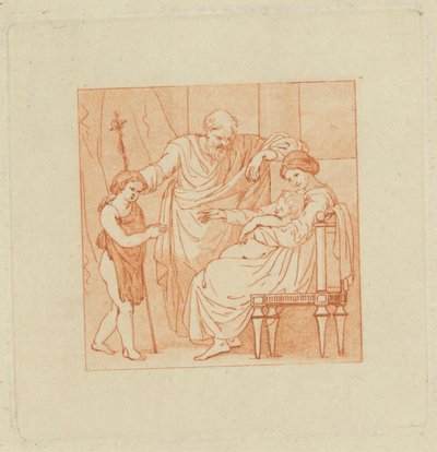 [Yksi kohteesta] Kaksi albumia, jotka sisältävät yhteensä 213 Stothardin piirustusta kirjakuvituksia varten tekijältä Thomas Stothard