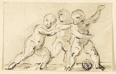 Kolme Puttia Playssa tekijältä Thomas Stothard