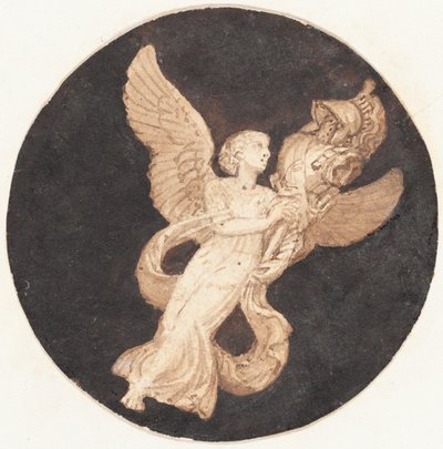 Nimisivun vinjetti: "Winged Victory" tekijältä Thomas Stothard