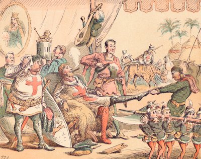 Kuningas Richard I Palestiinassa vuonna 1884 tekijältä Thomas Strong Seccombe