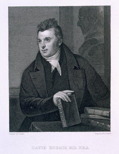 David Hosack, kaiverrus Asher Brown Durand (1796-1886) tekijältä Thomas Sully