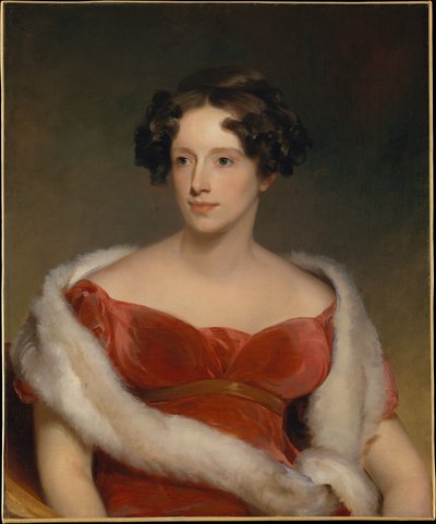 Rouva John Biddle (Eliza Falconer Bradish) tekijältä Thomas Sully