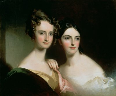 Ellen ja Mary McIlvainen muotokuva tekijältä Thomas Sully