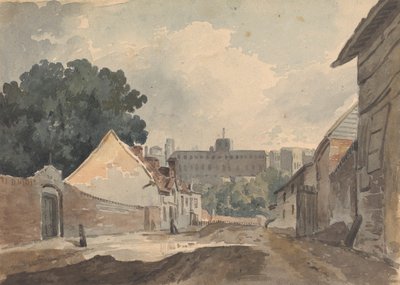 Katukuvaus, rakennusten reunustama tekijältä Thomas Sully