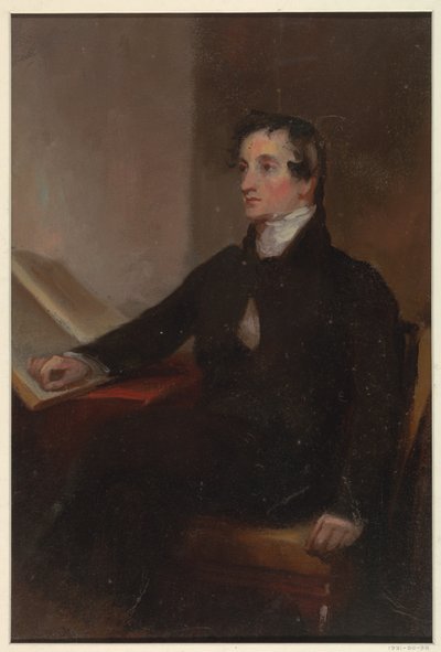Tutkimus "The Reverend Thomas Stockton", San Francisco Museum of Fine Arts, San Francisco, CA tekijältä Thomas Sully