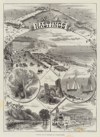 Hastings ja St Leonards talvilomakohteena tekijältä Thomas Sulman
