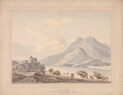 Montanha de Rigi e o antigo castelo de Habsbourg no lago de Lucerna finlandesa tekijältä Thomas Sunderland