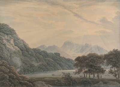 Ullswaterin päällikkö, Patterdalen majatalo vasemmalla tekijältä Thomas Sunderland