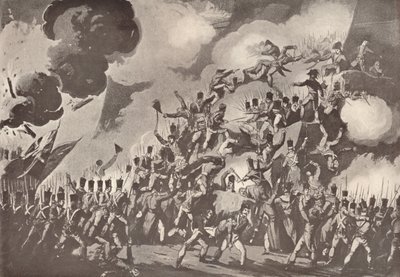 Pyhän Sebastianin myrsky, 31. elokuuta 1813, 1909 tekijältä Thomas Sutherland