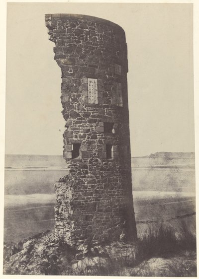 Salaman iskemä torni, Saint-Ouenin lahti,1854 (kuva) (kuva) tekijältä Thomas Sutton
