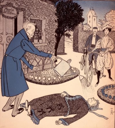 Avioparien vierailu tekijältä Thomas Theodor Heine