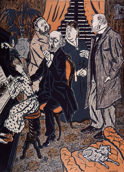 Perhekonsertti pianon ääressä: Simplicissimus, Saksa tekijältä Thomas Theodor Heine