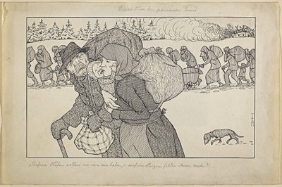 Pakene julmaa vihollista tekijältä Thomas Theodor Heine