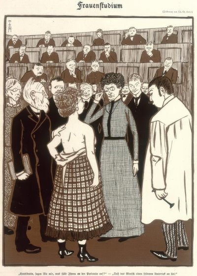 Naisten opinnot tekijältä Thomas Theodor Heine