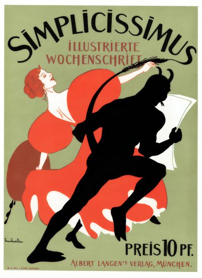 Simplicissimus tekijältä Thomas Theodor Heine