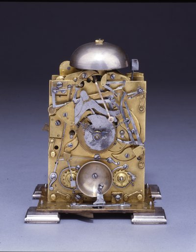 Pienoiskokoinen iskevä kello, nro 222, n. 1695 tekijältä Thomas Tompion