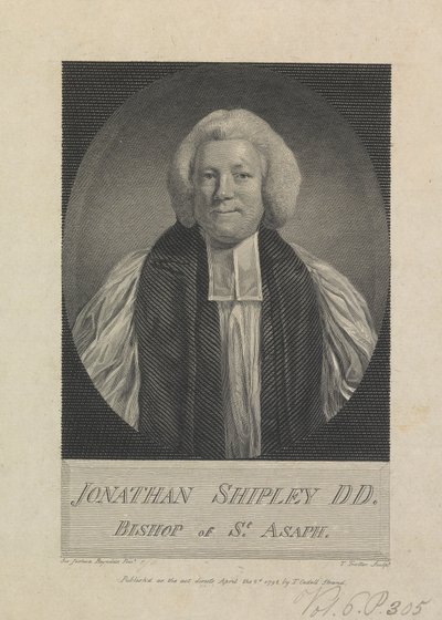 Jonathan Shipley, St. Asafin piispa tekijältä Thomas Trotter