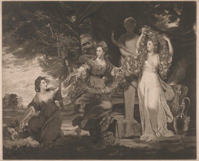 Arvoisa rouva Beresford Marchioness Townshendin ja Hon. Rouva Gardiner ihailee termiä himmeniä tekijältä Thomas Watson