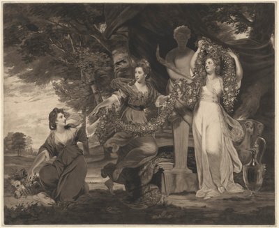 Uhri hymenille (Sir William Montgomeryn kolme tytärtä) tekijältä Thomas Watson after Sir Joshua Reynolds