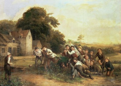 Jalkapallo-ottelu tekijältä Thomas Webster