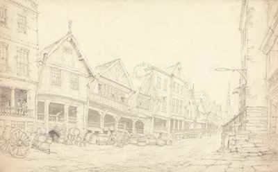 Watergate Street, Chester tekijältä Thomas Webster
