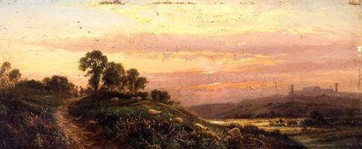 Crystal Palace (öljy aluksella) tekijältä Thomas Whittle