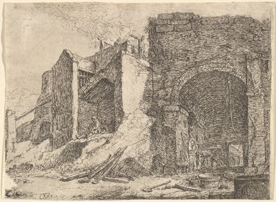 Forge, 1600-luku. tekijältä Thomas Wijck