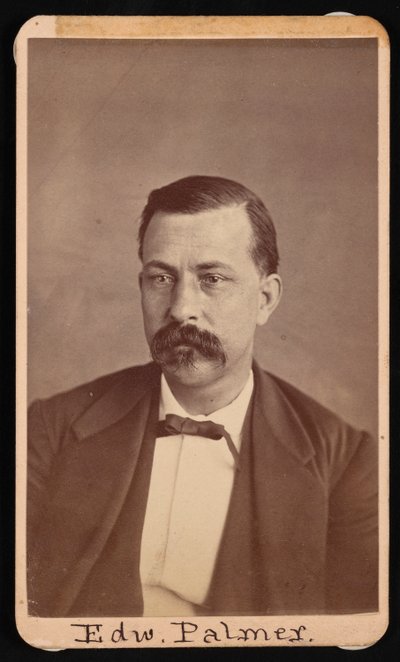 Edward Palmerin muotokuva 1829-1911, ennen vuotta 1900. tekijältä Thomas William Smillie
