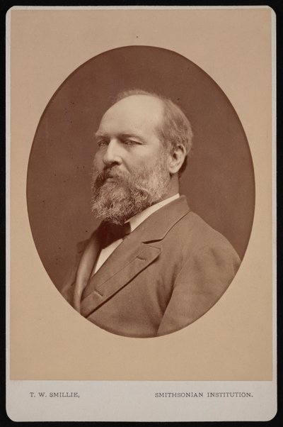 James Abram Garfieldin muotokuva 1831-1881, kesäkuu 1880. tekijältä Thomas William Smillie