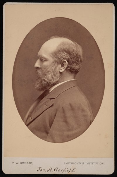 James Abram Garfieldin muotokuva 1831-1881, kesäkuu 1880. tekijältä Thomas William Smillie