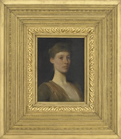 Nuoren tytön muotokuva, 1888 tekijältä Thomas Wilmer Dewing