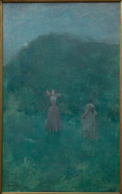 Kesä, 1893 tekijältä Thomas Wilmer Dewing