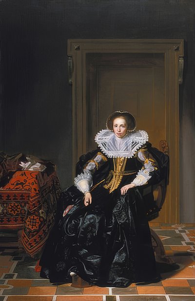 Naisen muotokuva. 1632 tekijältä Thomas de Keyser