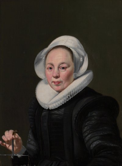 Tasapainoisen naisen muotokuva, n. 1625-26. tekijältä Thomas de Keyser