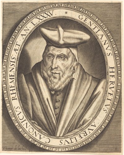 Gentian Hervet, Reimsin kaanoni tekijältä Thomas de Leu
