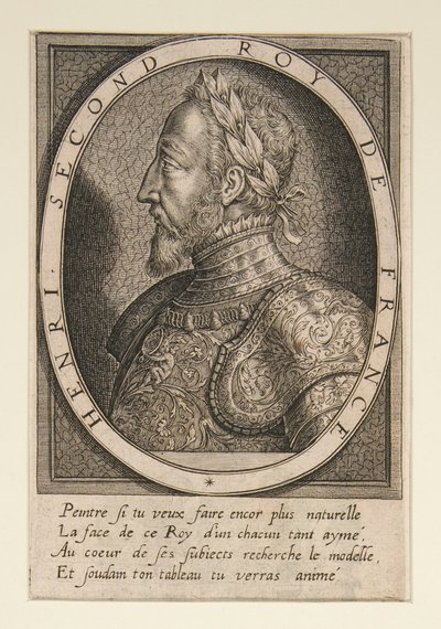 Henrik II, Ranskan kuningas tekijältä Thomas de Leu