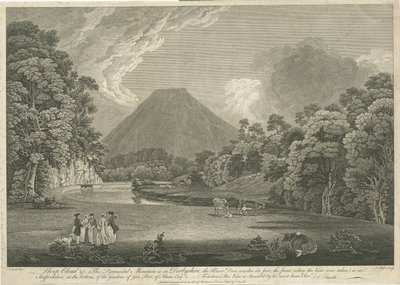 Dovedale - Thorpe Cloud: kaiverrus, nd [n. 1766] (vedos) (kuva) tekijältä Thomas of Derby (after) Smith