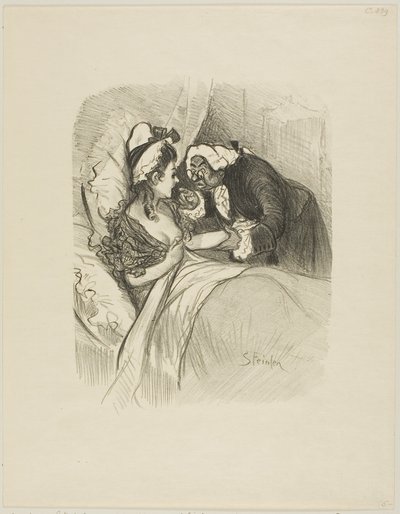 Dame Jacinthe tekijältä Théophile Alexandre Pierre Steinlen