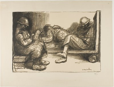 Dugoutissa tekijältä Théophile Alexandre Pierre Steinlen