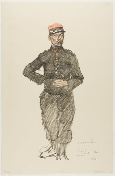Legioonalainen tekijältä Théophile Alexandre Pierre Steinlen