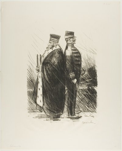 Tervehtikää heitä! tekijältä Théophile Alexandre Pierre Steinlen