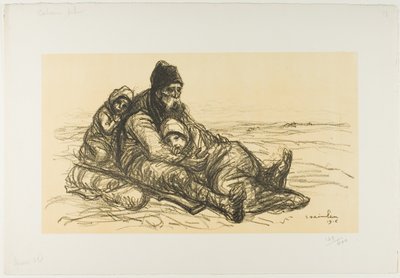 Serbian ratsuväki, toinen jakso tekijältä Théophile Alexandre Pierre Steinlen