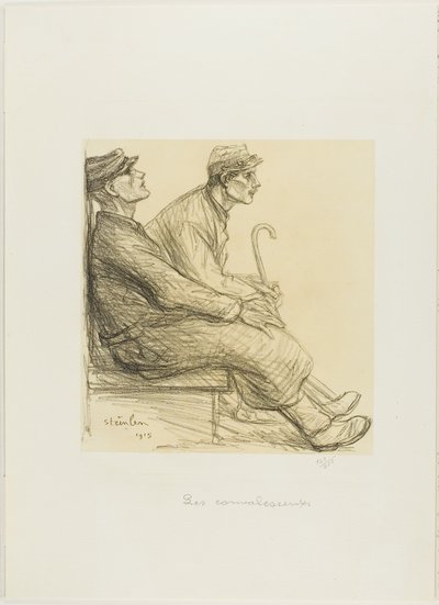 Toipilaat, levy kaksi Actualités-julkaisusta. tekijältä Théophile Alexandre Pierre Steinlen